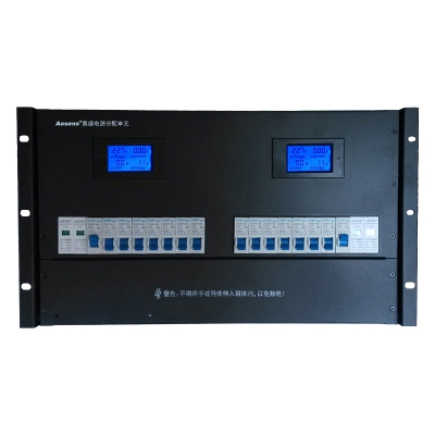 定制6U01 雙路輸入輸出配電屏 標(biāo)準(zhǔn)機(jī)柜專用配電單元屏 電表電壓電流電量