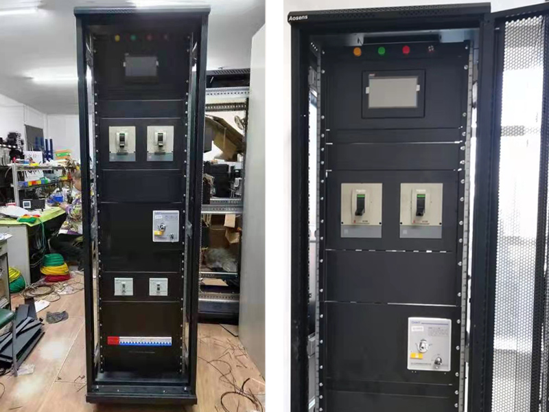 08定制 100A隔離型 三相380V ATS雙電源自動轉(zhuǎn)換配電柜