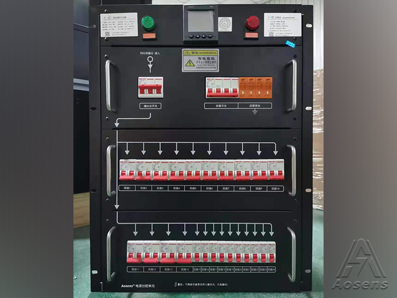 11U 德力西三相380V63A整體配電單元總監(jiān)測(cè)智能表防雷保護(hù)24回路