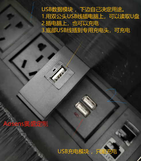 USB數(shù)據(jù)模塊和USB充電模塊的區(qū)別和選擇