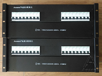 定制雙路輸入3U 4U施耐德配電單元 絲印空開標(biāo)識(shí) 2P空開 1P空開