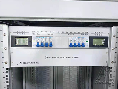 定制4U雙路正泰配電單元 電流電壓表 1P防雷保護(hù)1P輸出6回路