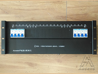 定制4U機(jī)架式AB雙路輸入雙路輸出正泰配電單元1P空開