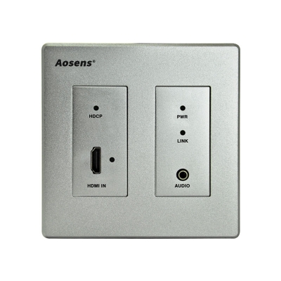 AS-WP272HD 奧盛VGA HDMI延長器投影機HDBaseT發(fā)射轉(zhuǎn)網(wǎng)線傳輸多媒體面板