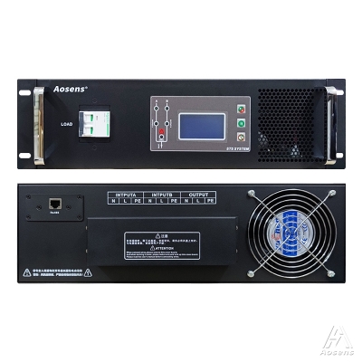 2P單相STS靜態轉換開關32A~125A STS雙路輸入電源切換時間小于5ms 2U